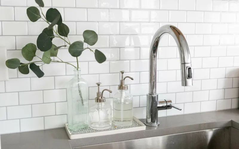 Tile backsplash 